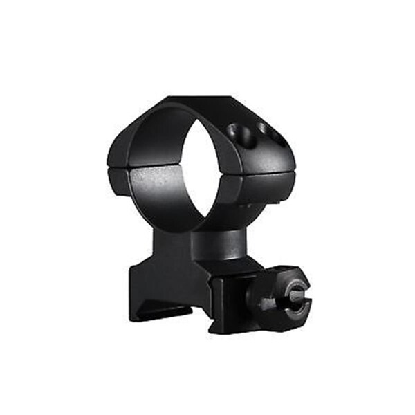 Hawke Optics Hawke Sport Optics 1 in. Precision Steel Rings Weaver High with Nut, Black - 2 Piece 23002 - main